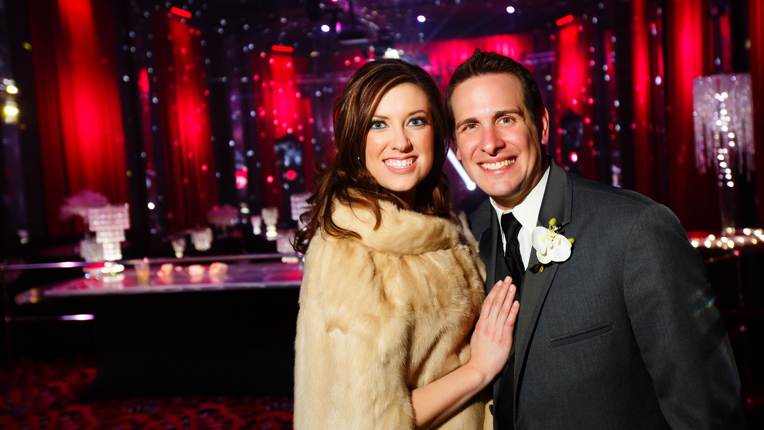 Brittany and Brian's wedding ceremony at First United Methodist Church in Alcoa and the reception followed at the Capitol Theatre in Maryville, TN on March 3, 2013. Photo by Steven of Bridges Photography http://sbphotos.com
